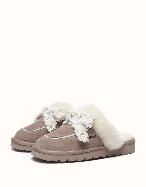 EVERAU® Chaussons UGG Barbra