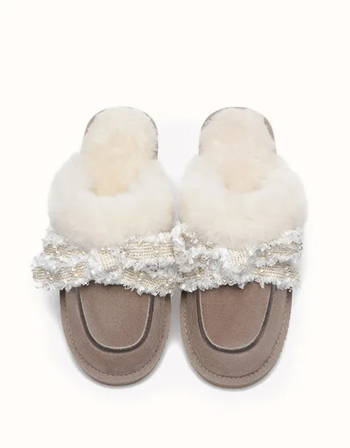 EVERAU® Chaussons UGG Barbra