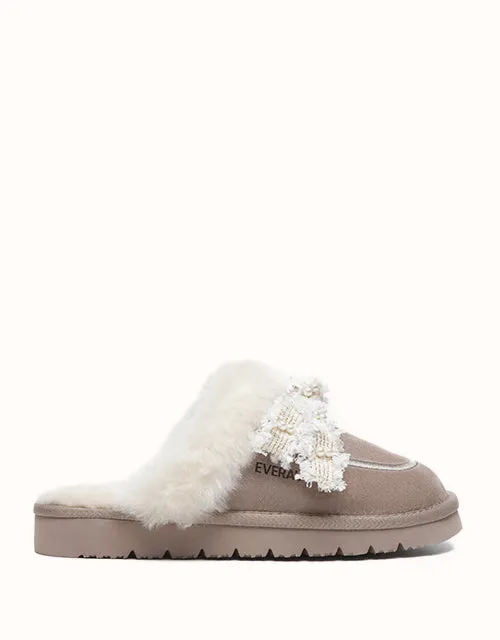 EVERAU® Chaussons UGG Barbra