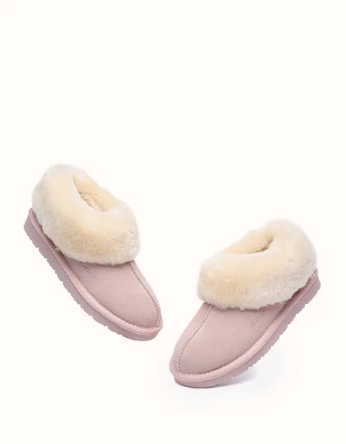 EVERAU® Chaussons Homey en Suédine Style UGG