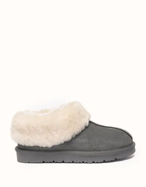 EVERAU® Chaussons Homey en Suédine Style UGG
