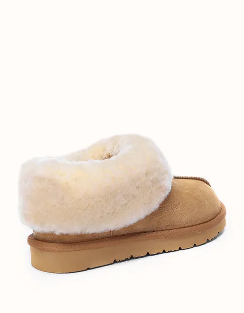 EVERAU® Chaussons Homey en Suédine Style UGG