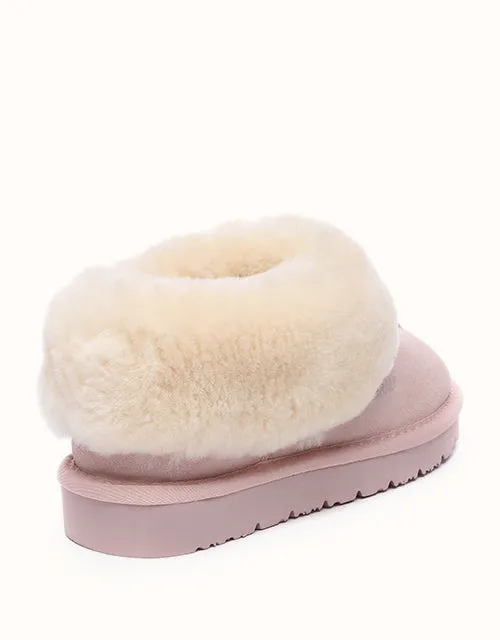 EVERAU® Chaussons Homey en Suédine Style UGG