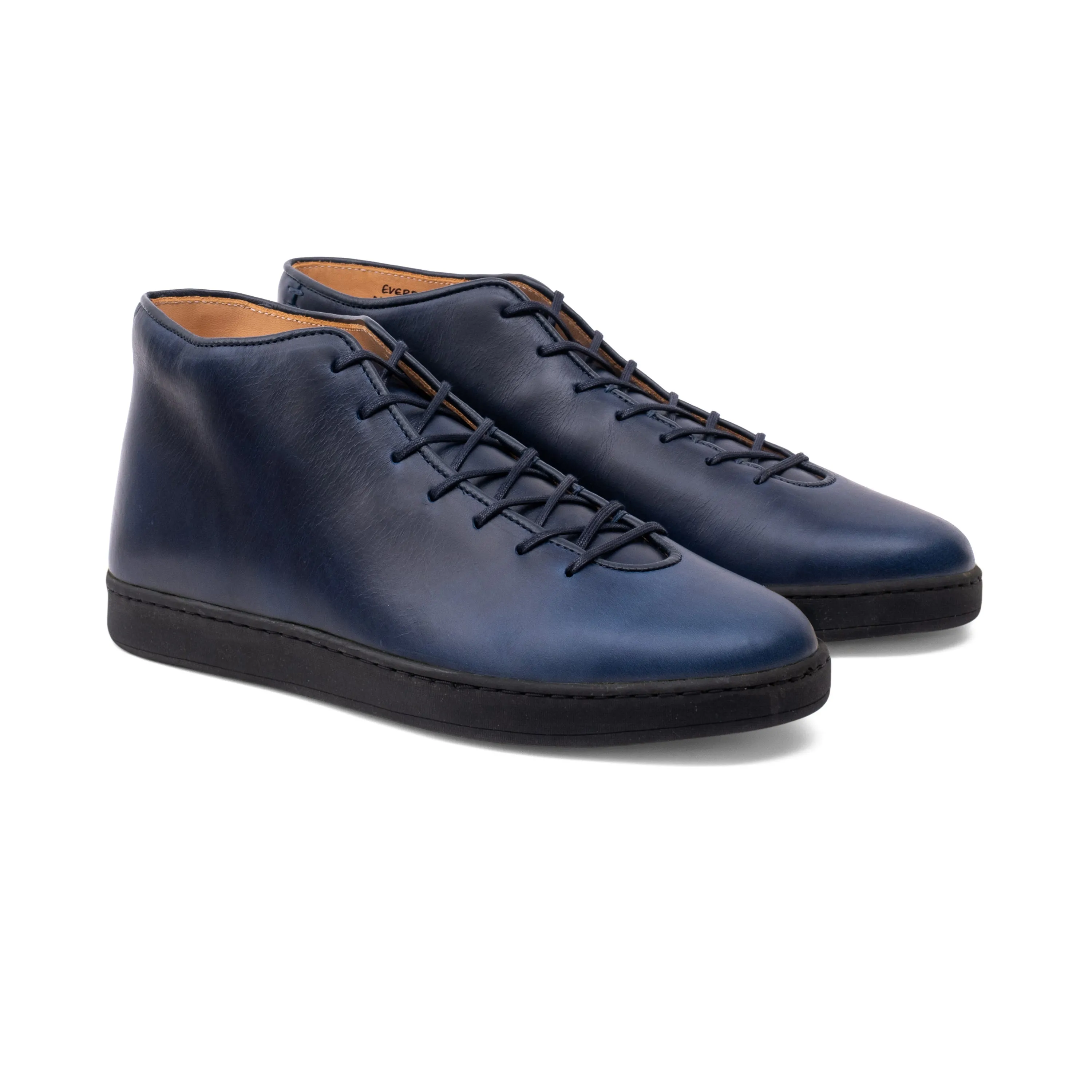 Everdon Wholecut Mid - Cuir Horween Ink Cavalier