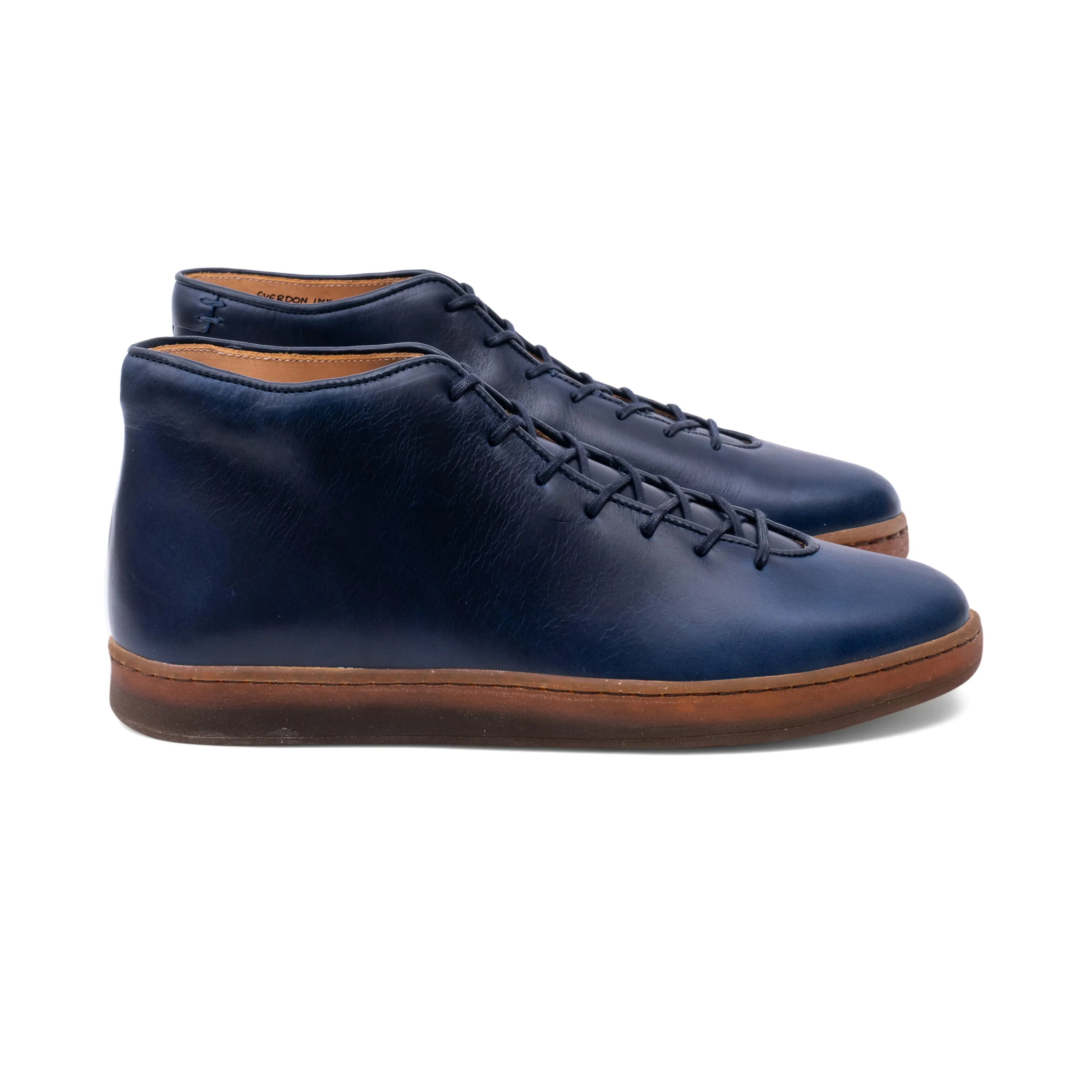 Everdon Wholecut Mid - Cuir Horween Ink Cavalier