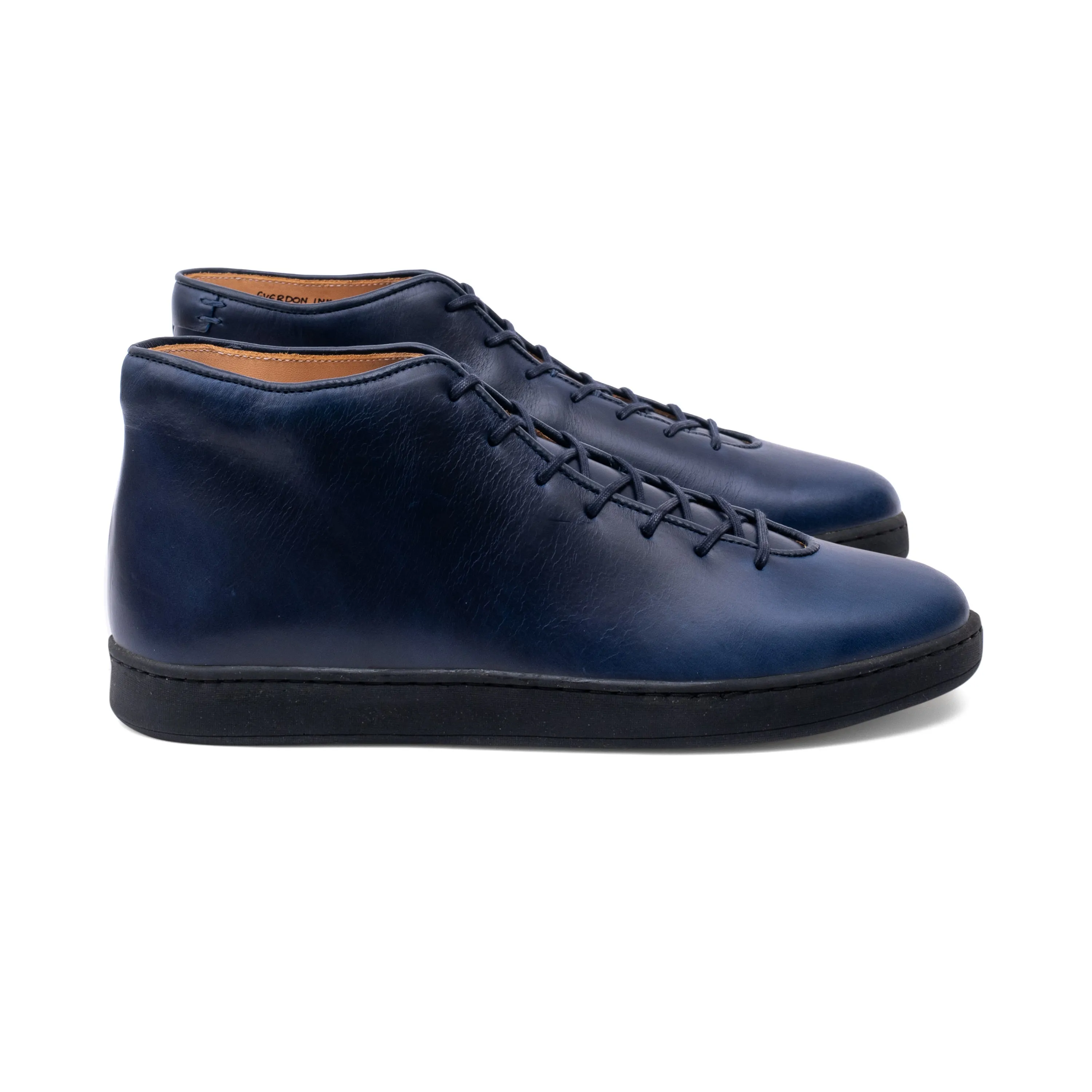Everdon Wholecut Mid - Cuir Horween Ink Cavalier