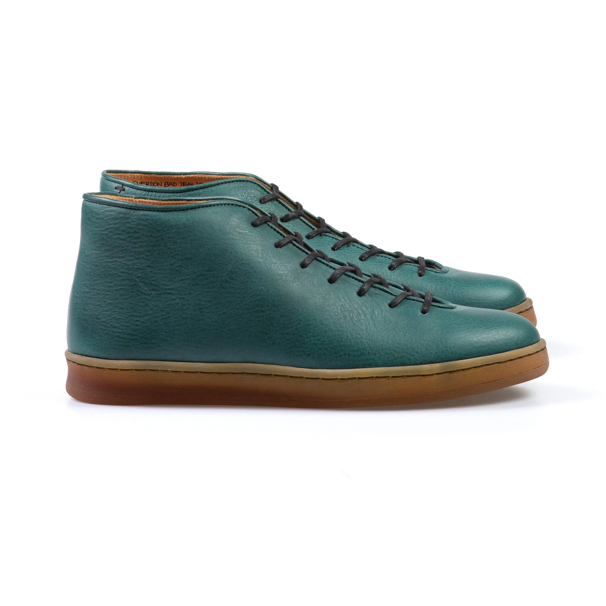 Everdon Wholecut Mid - Bleu Sarcelle Badalassi Minerva Box