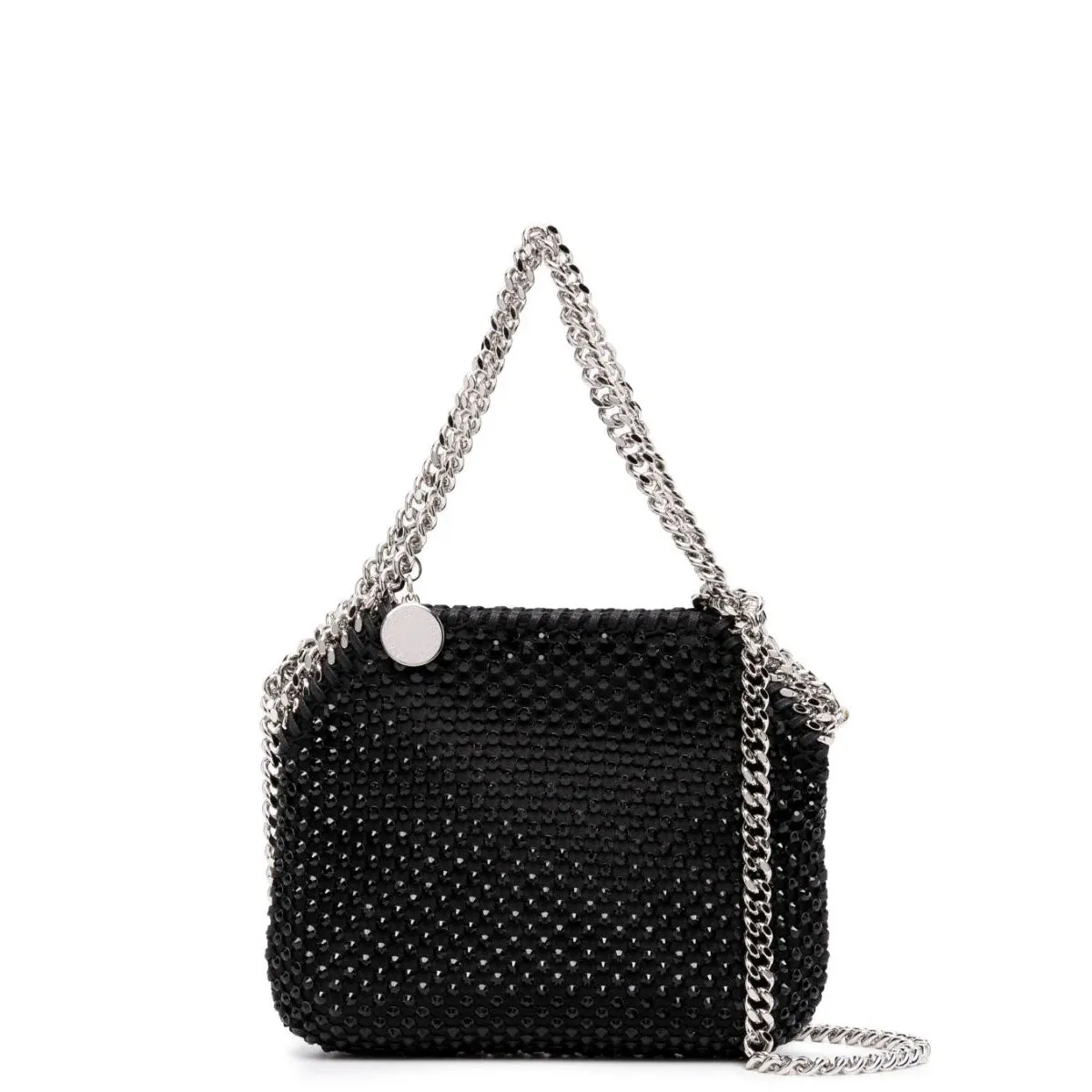 Falabella Evening Crystal Mesh, Sacs Noirs_Stella Mccartney_Sacs