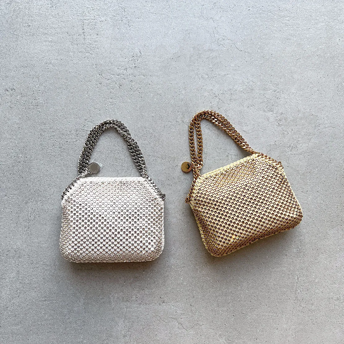 Falabella Soirée Maille Cristal, Sacs Honey_Stella Mccartney_Sacs