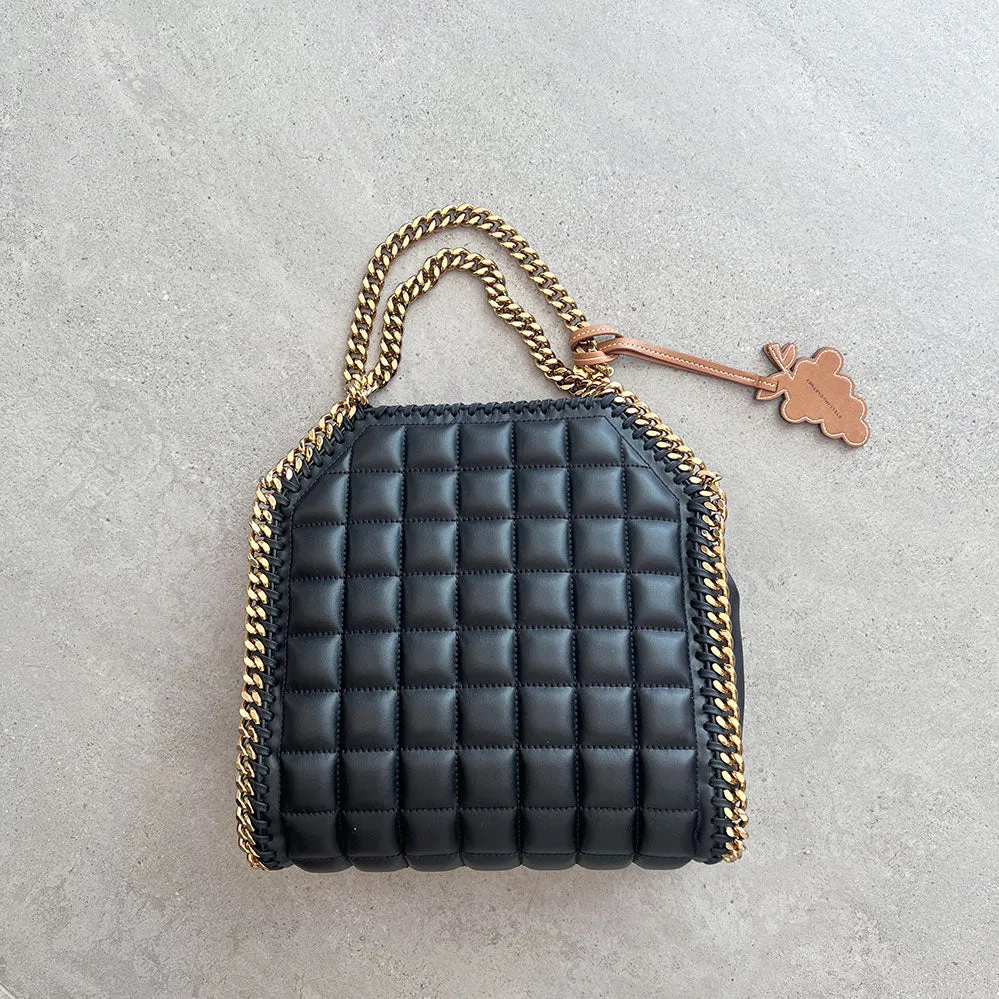 Falabella Mini Sac Fourreau Matelassé (G), Noir Sacs_Stella Mccartney_Sacs