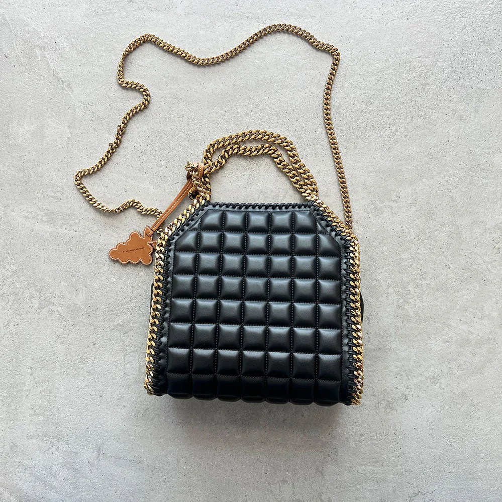 Falabella Mini Sac Fourreau Matelassé (G), Noir Sacs_Stella Mccartney_Sacs
