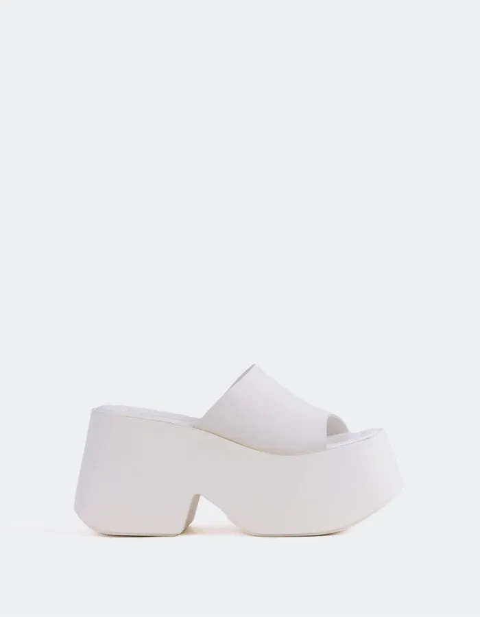 Fidèle Cuir Blanc
