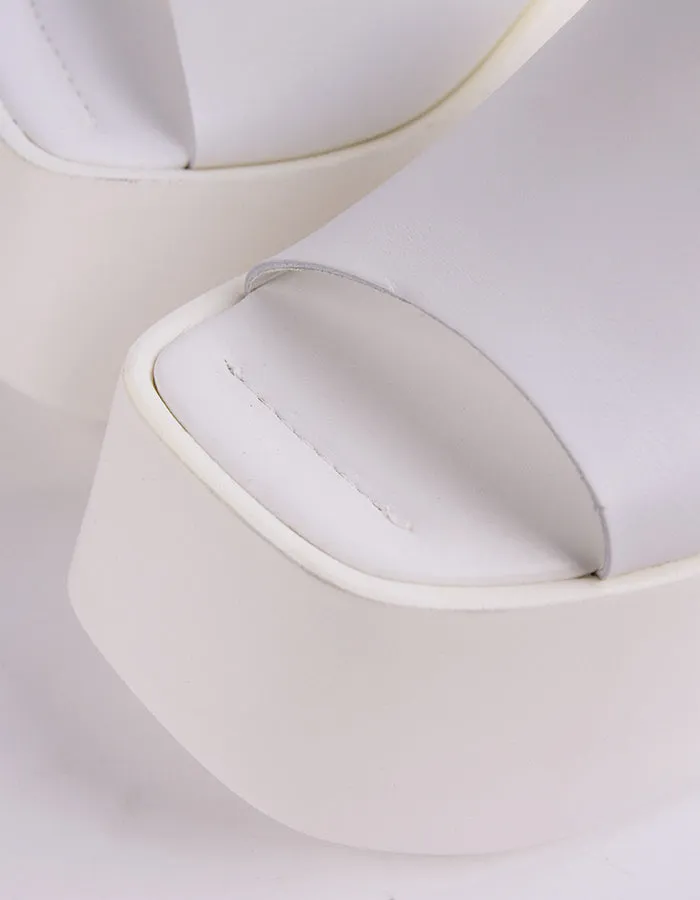 Fidèle Cuir Blanc