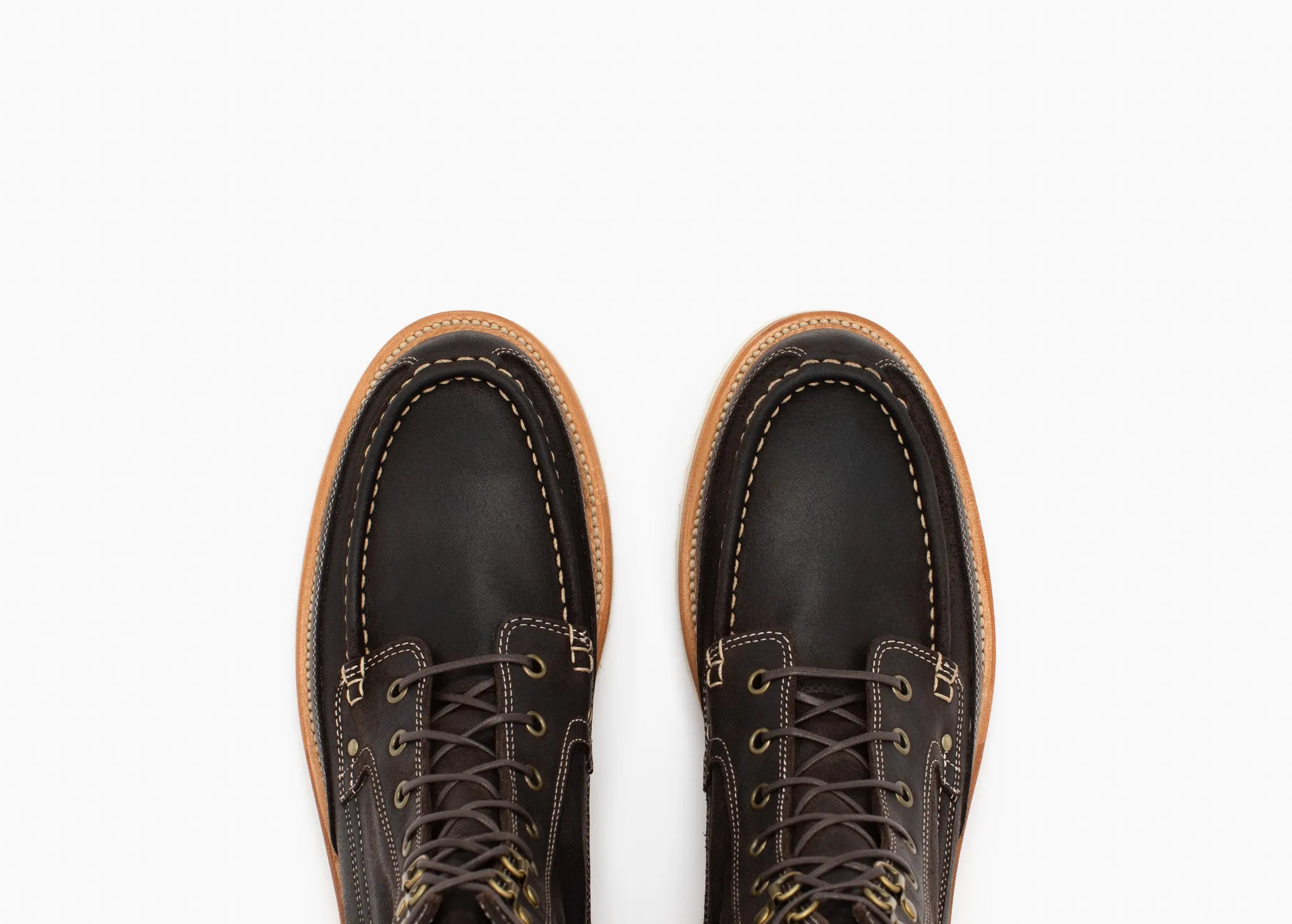 Botte de terrain Commander cirée terre