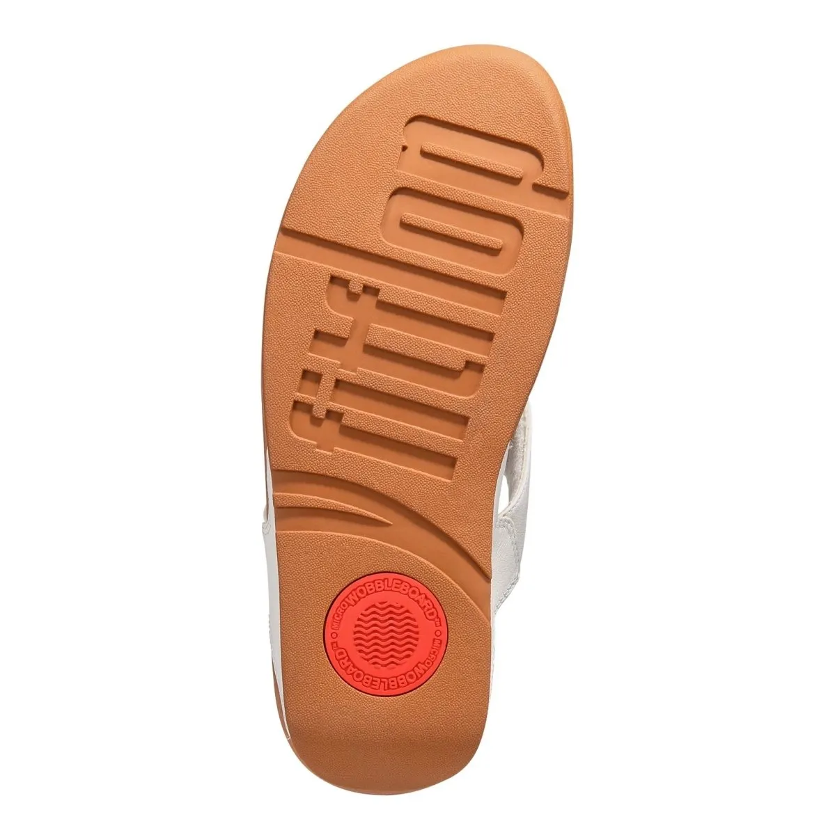 FITFLOP Lulu 2 Tong Femme en Cuir Blanc