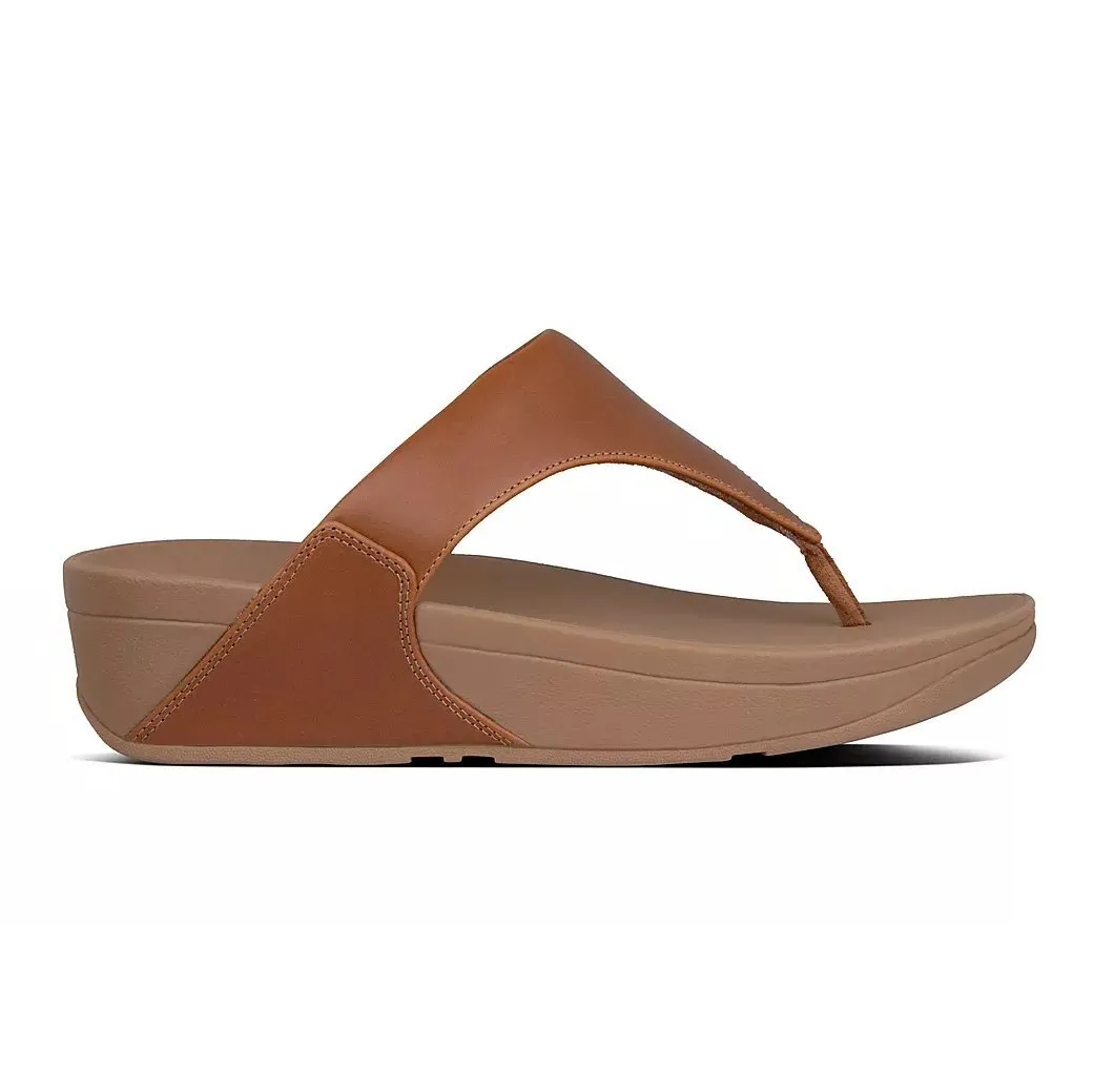 FitFlop Femmes Lulu Cuir Clair Tan