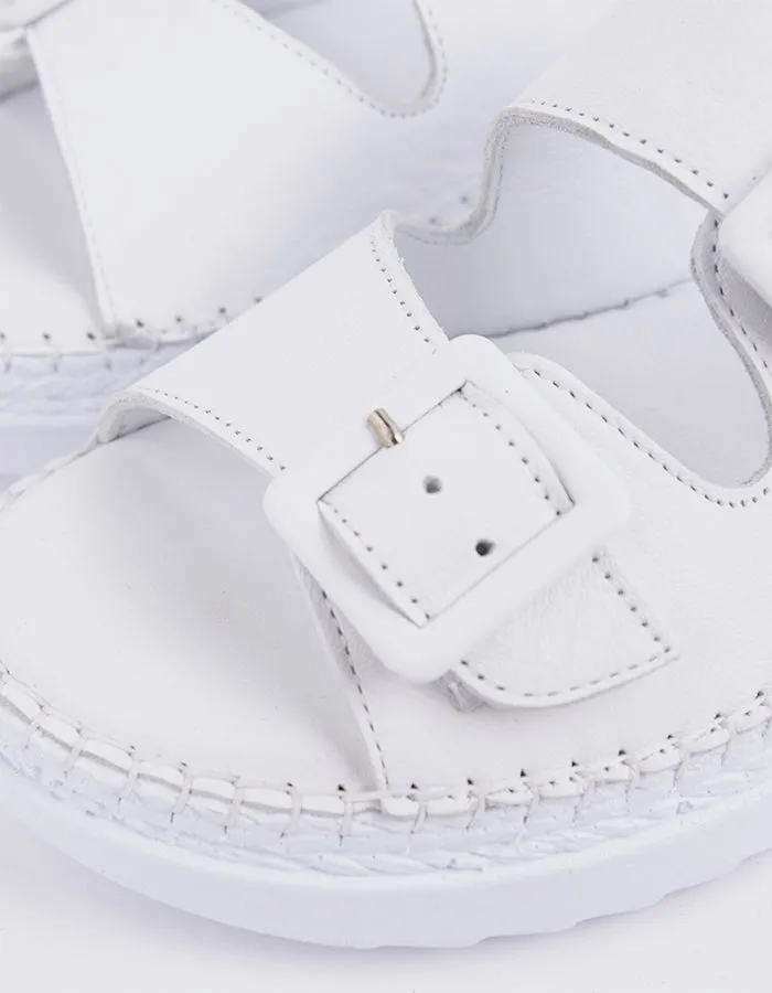 Fitzroy Cuir Blanc