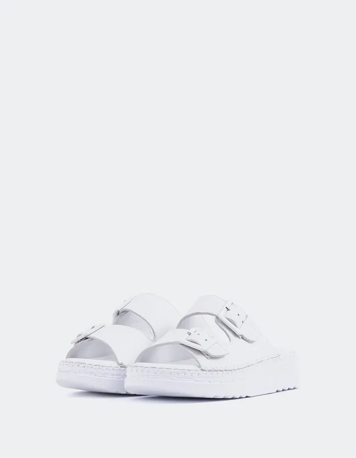 Fitzroy Cuir Blanc