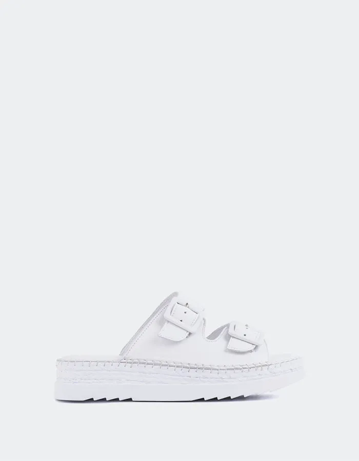 Fitzroy Cuir Blanc