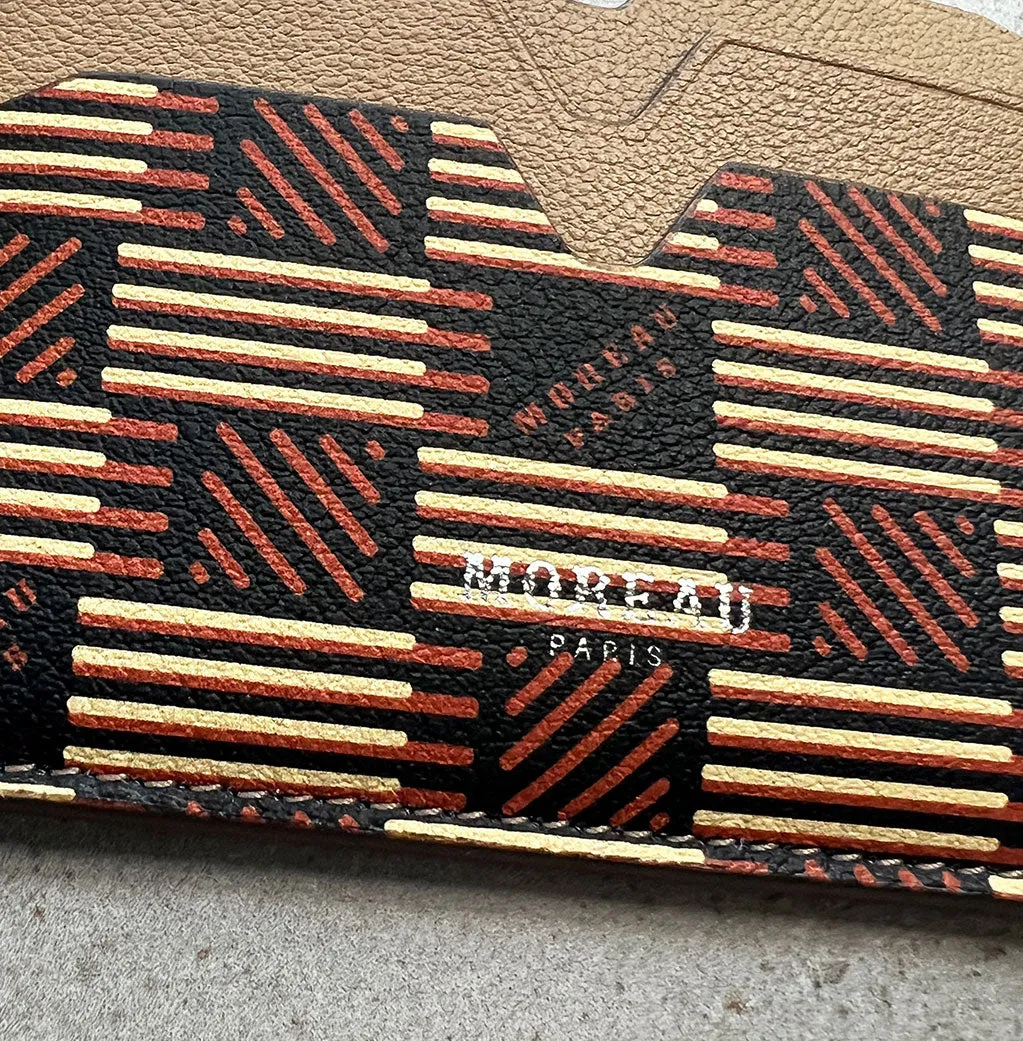 Porte-cartes plat en veau, Sacs Classique Moreau