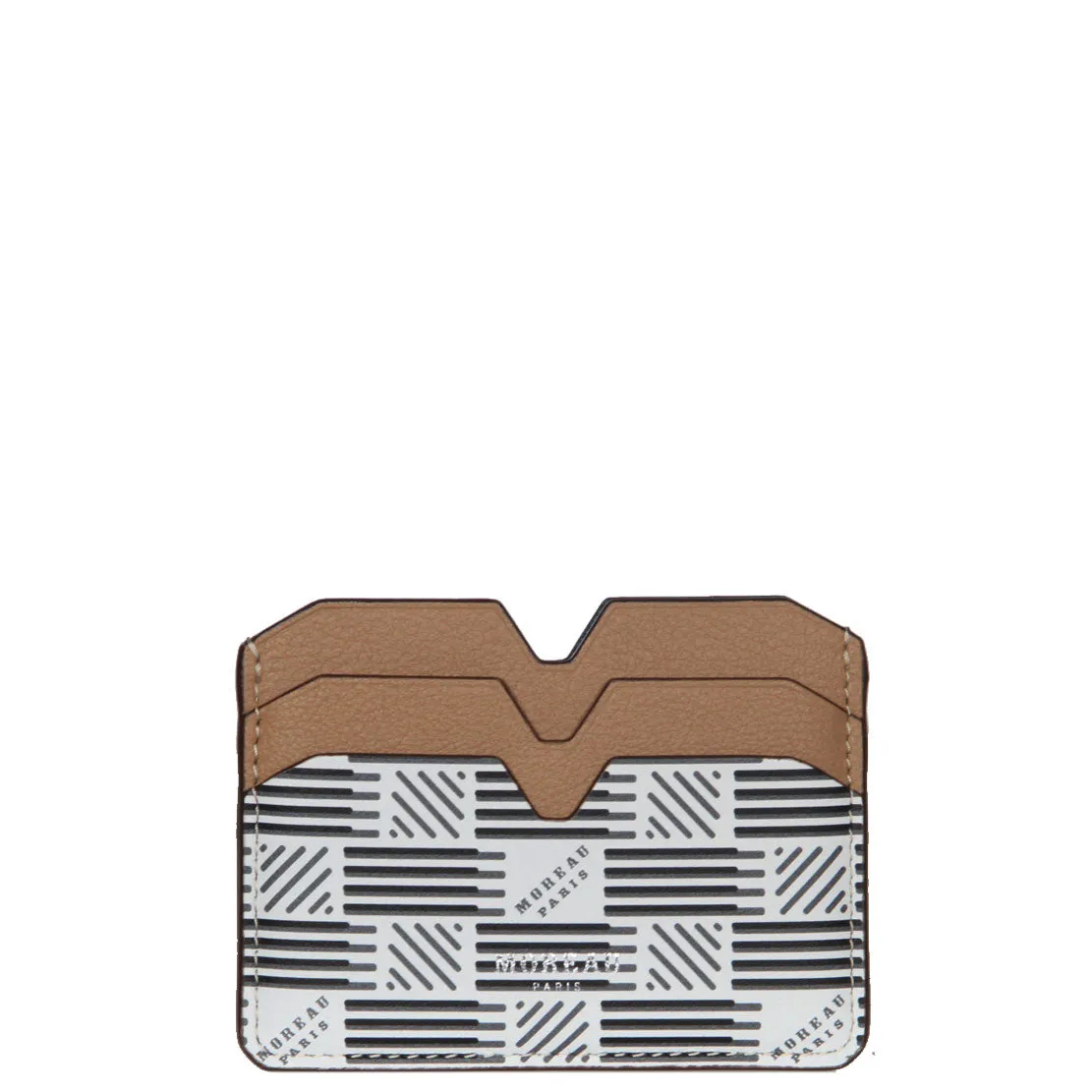 Porte-cartes plat pour mollet, sacs Moreau blanc