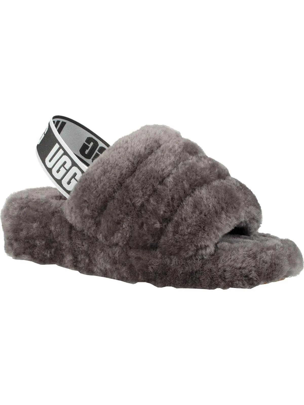 Fluff Yeah Chaussons à Bride Arrière en Agneau pour Femmes Hey Dude