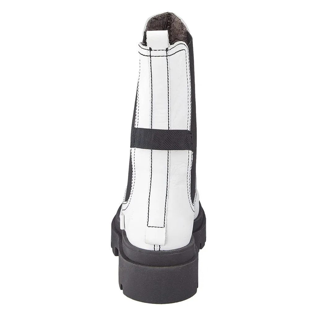 Fly London Judy819 Bottes Chelsea pour Femme en Cuir Nappa
