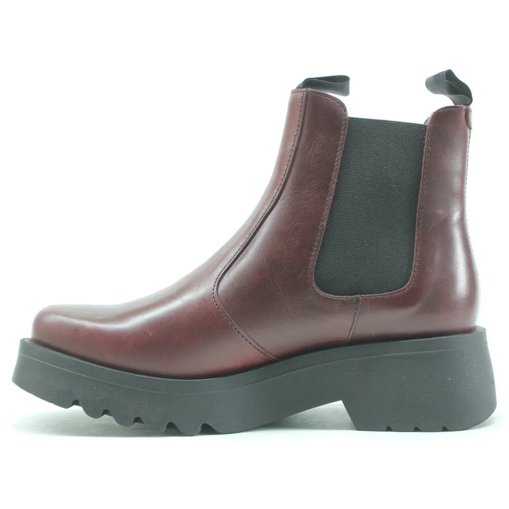 Fly London Medi789Fly Bottines Chelsea en Cuir Rug pour Femme