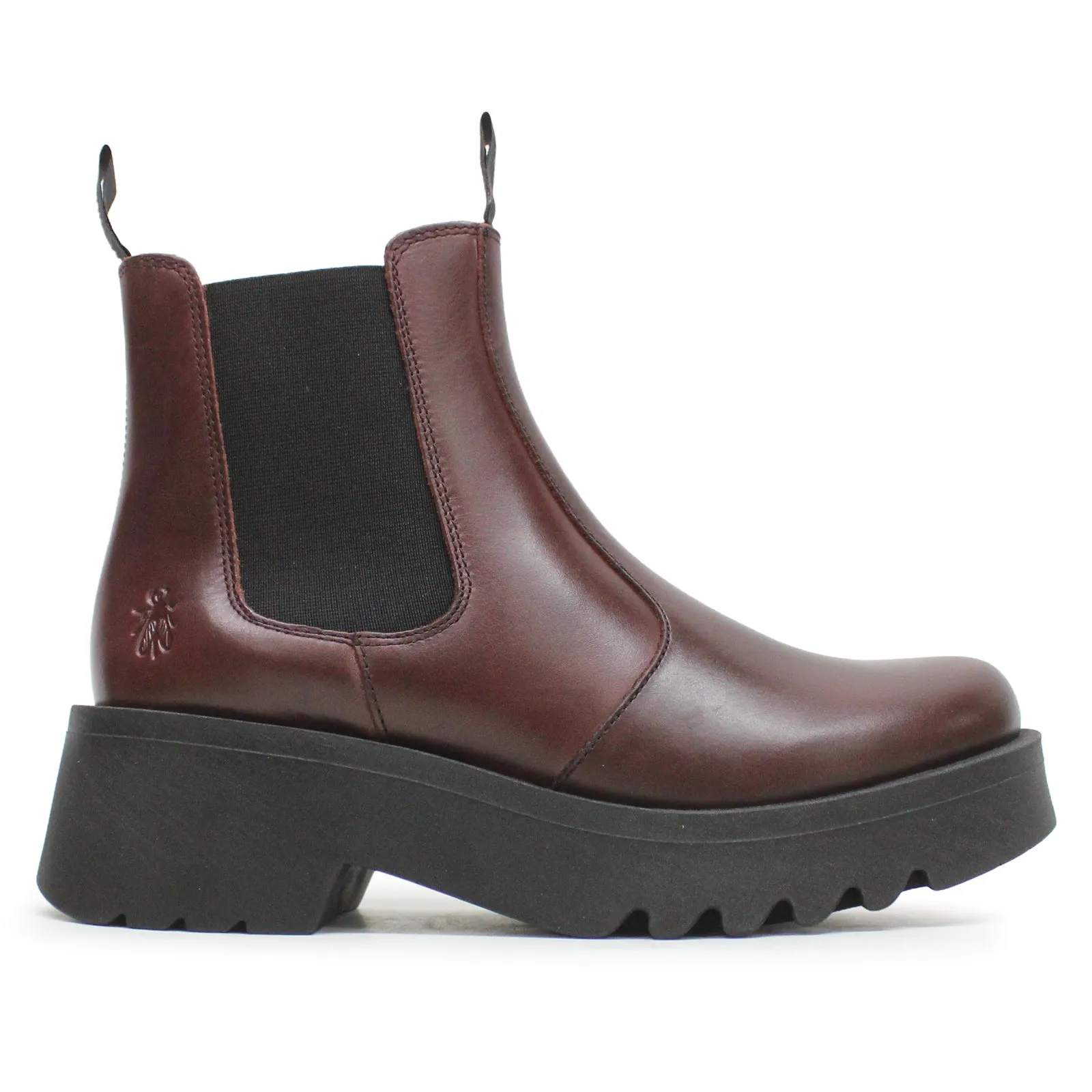 Fly London Medi789Fly Bottines Chelsea en Cuir Rug pour Femme