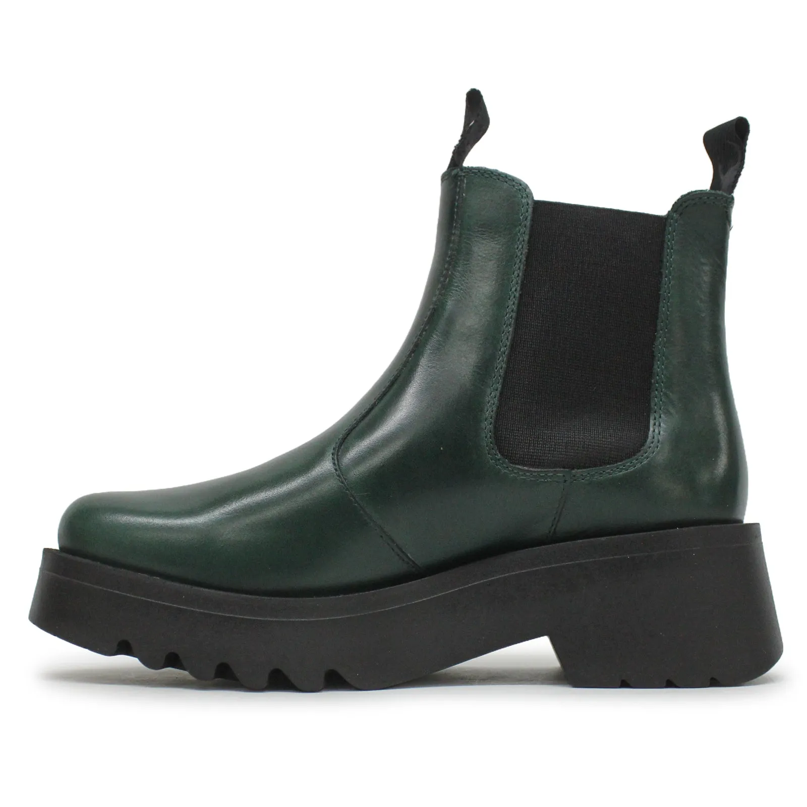 Fly London Medi789Fly Bottines Chelsea en Cuir Rug pour Femme