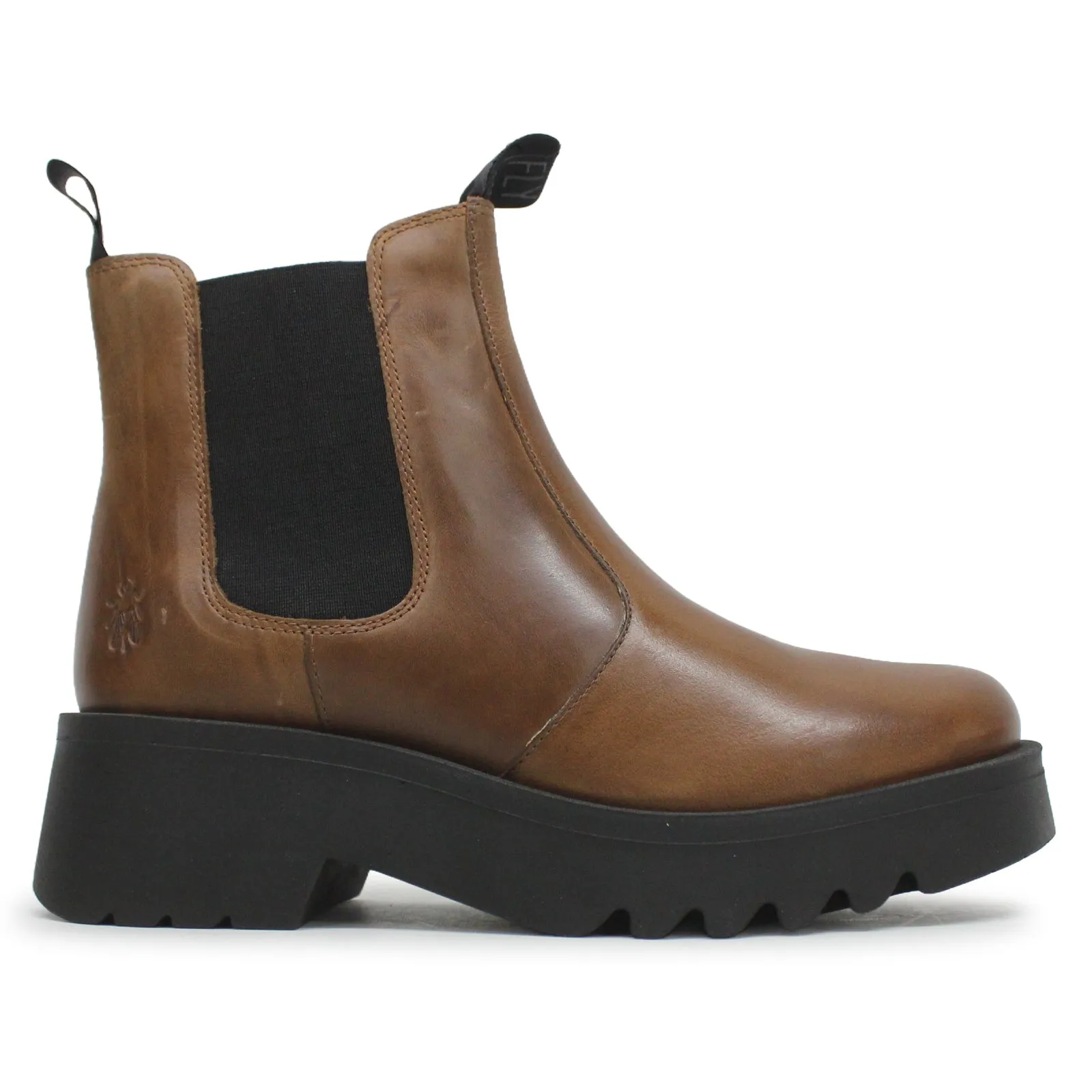 Fly London Medi789Fly Bottines Chelsea en Cuir Rug pour Femme