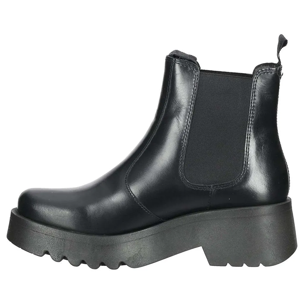 Fly London Medi789Fly Bottines Chelsea en Cuir Rug pour Femme