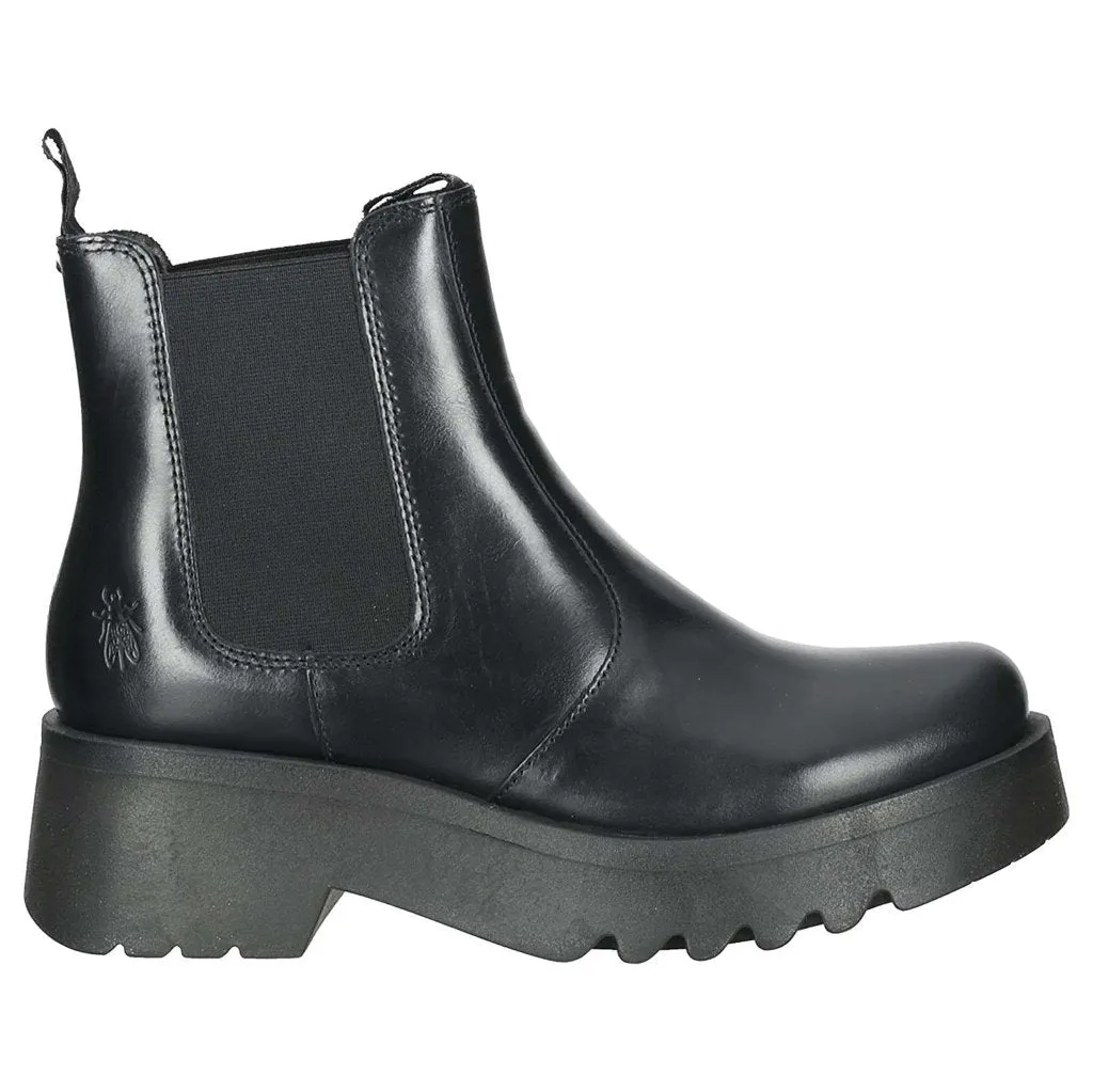 Fly London Medi789Fly Bottines Chelsea en Cuir Rug pour Femme