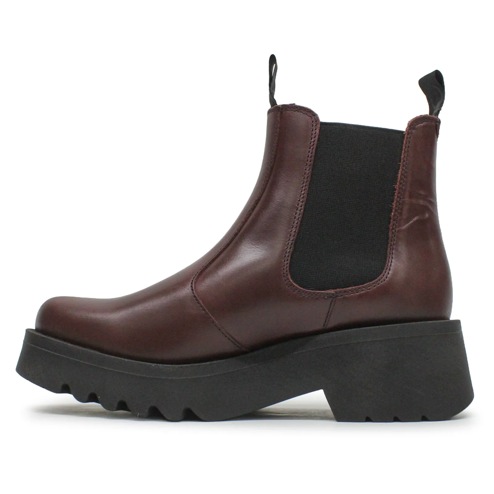 Fly London Medi789Fly Bottines Chelsea en Cuir Rug pour Femme