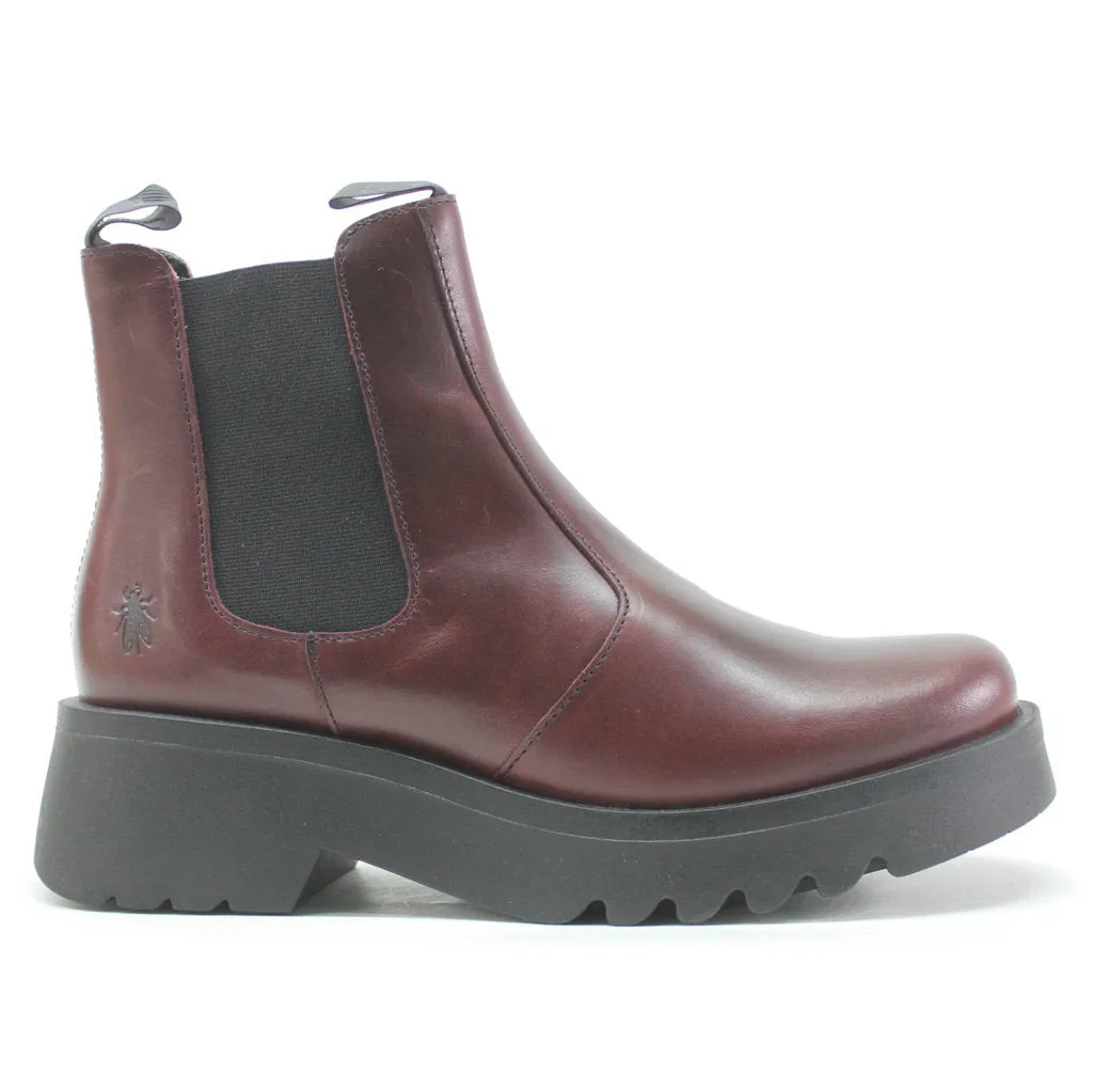 Fly London Medi789Fly Bottines Chelsea en Cuir Rug pour Femme