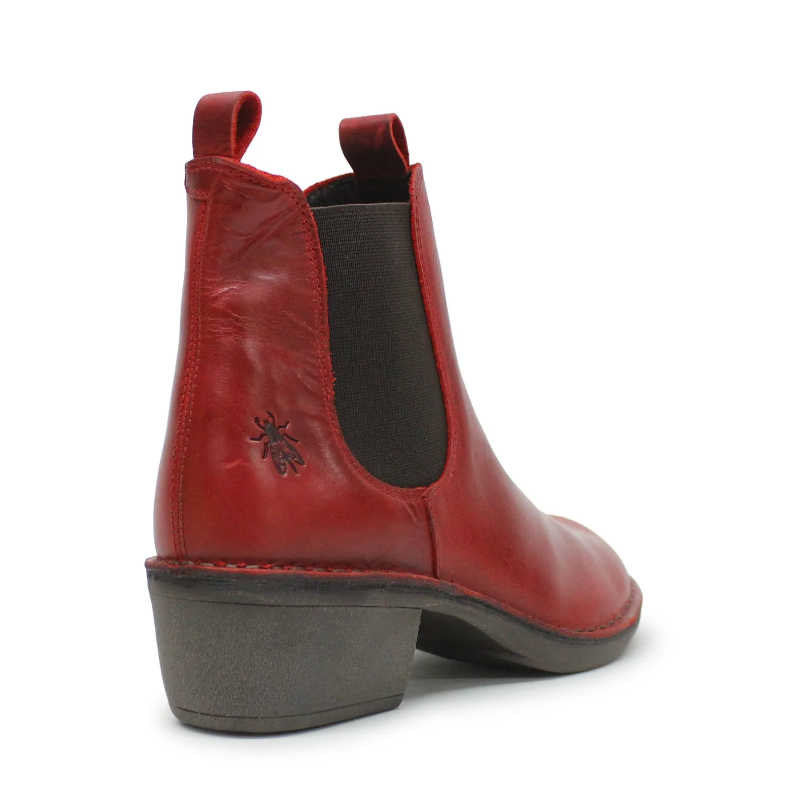 Fly London Meme030 Bottes Chelsea en Cuir pour Femmes