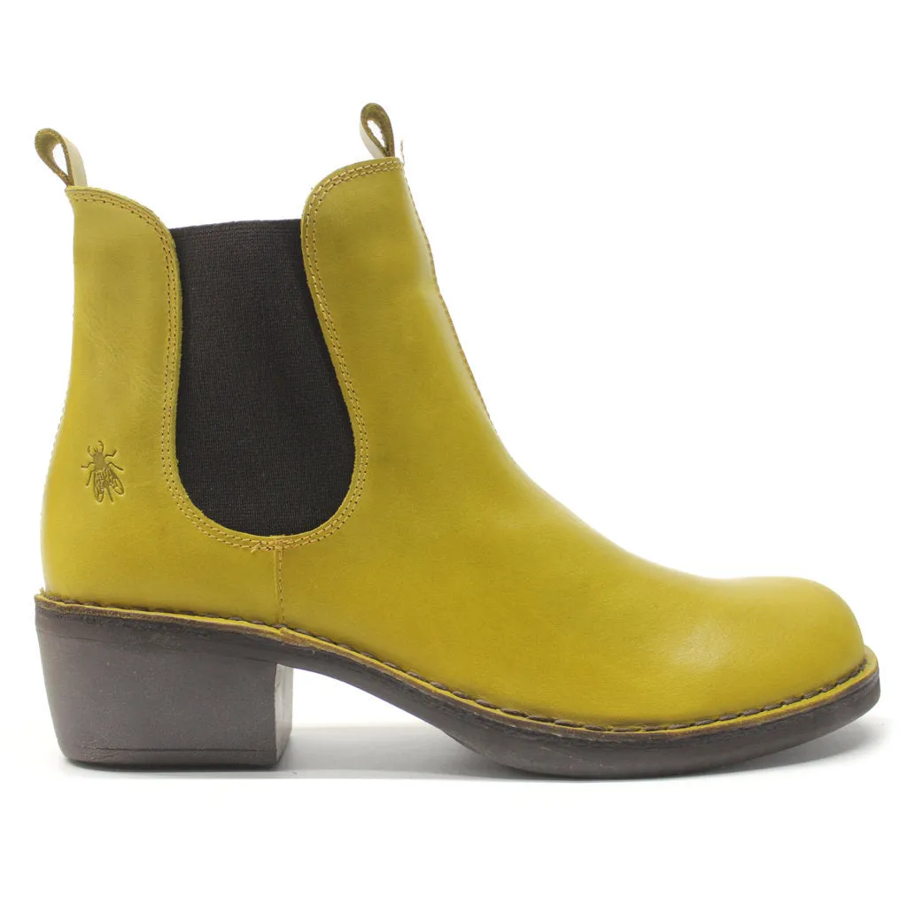 Fly London Meme030 Bottes Chelsea en Cuir pour Femmes