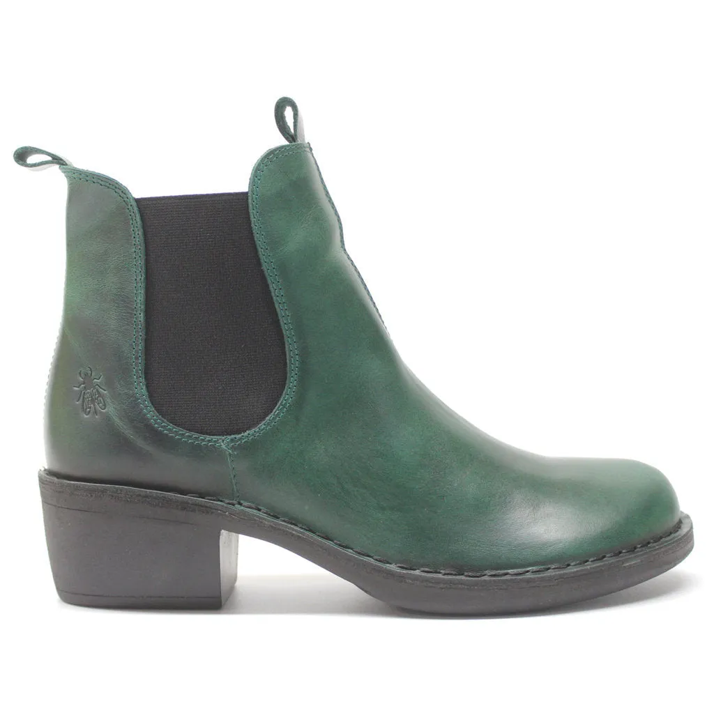 Fly London Meme030 Bottes Chelsea en Cuir pour Femmes