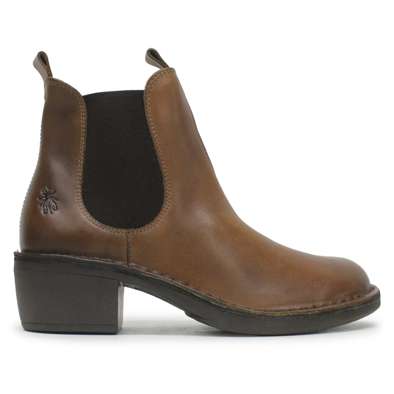 Fly London Meme030 Bottes Chelsea en Cuir pour Femmes