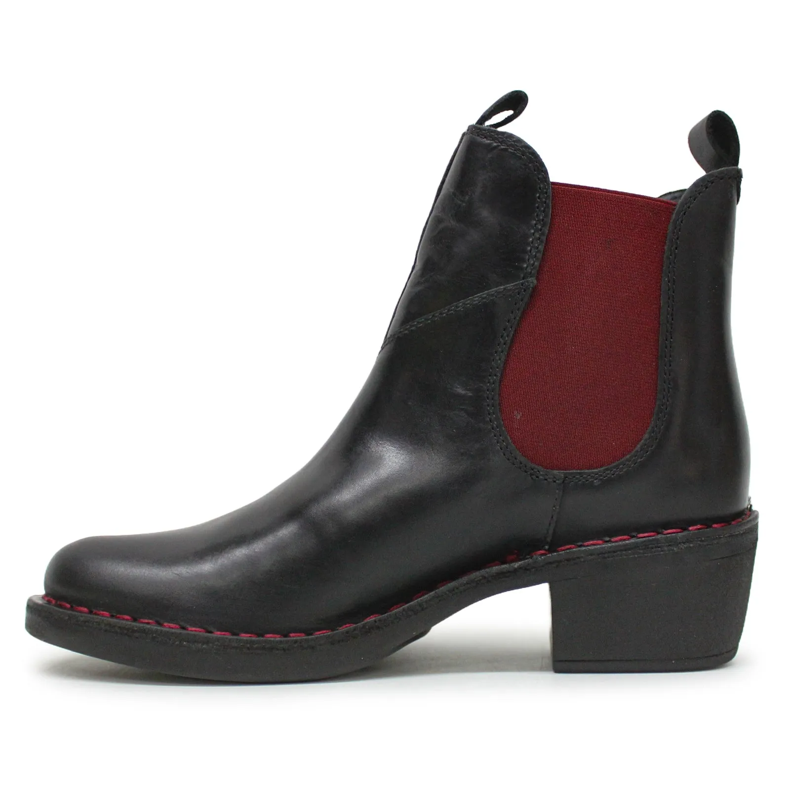 Fly London Meme030 Bottes Chelsea en Cuir pour Femmes