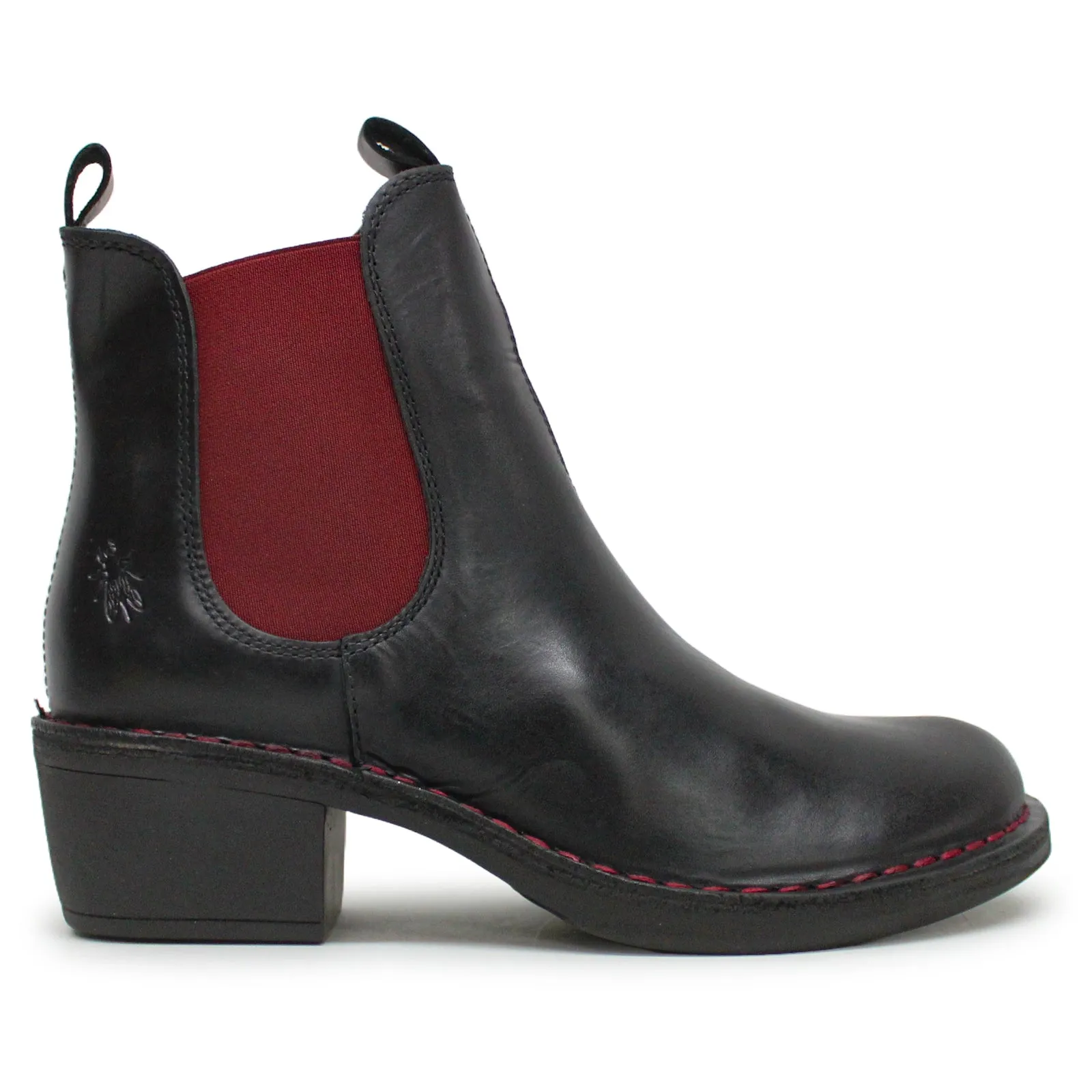 Fly London Meme030 Bottes Chelsea en Cuir pour Femmes