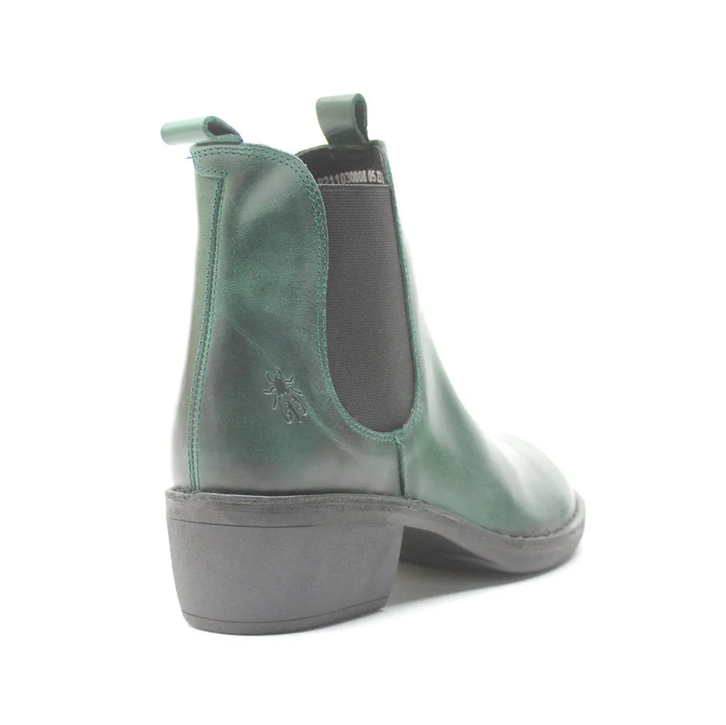 Fly London Meme030 Bottes Chelsea en Cuir pour Femmes
