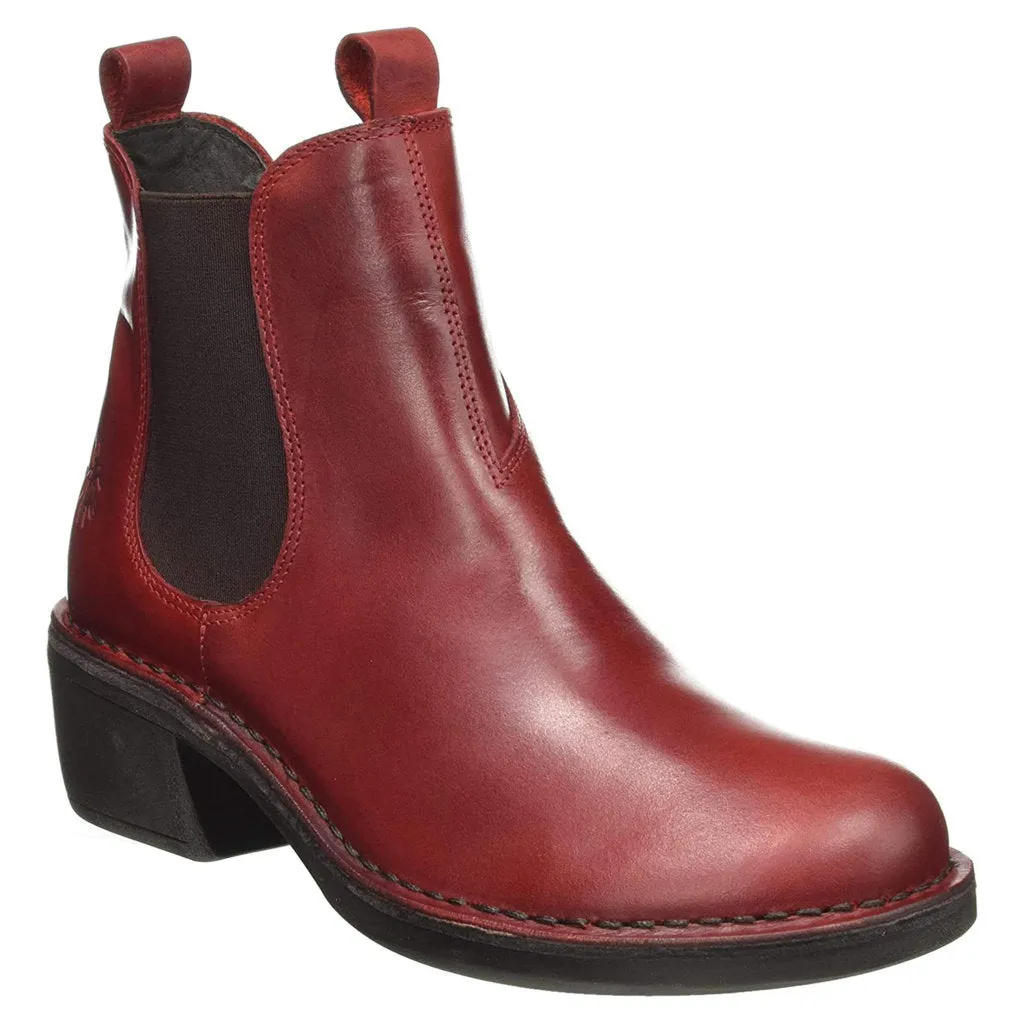 Fly London Meme030 Bottes Chelsea en Cuir pour Femmes