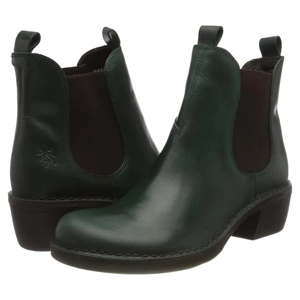Fly London Meme030 Bottes Chelsea en Cuir pour Femmes