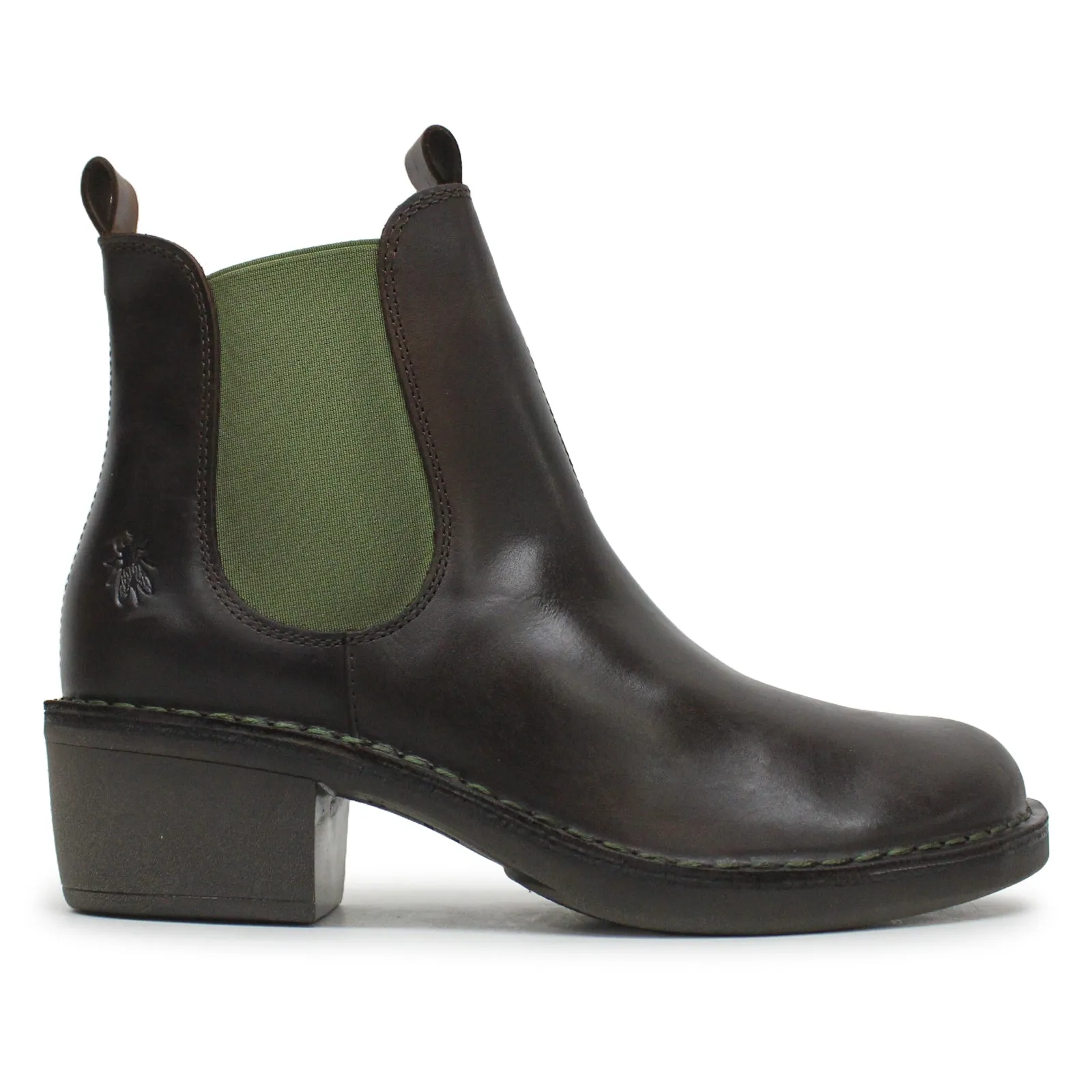Fly London Meme030 Bottes Chelsea en Cuir pour Femmes