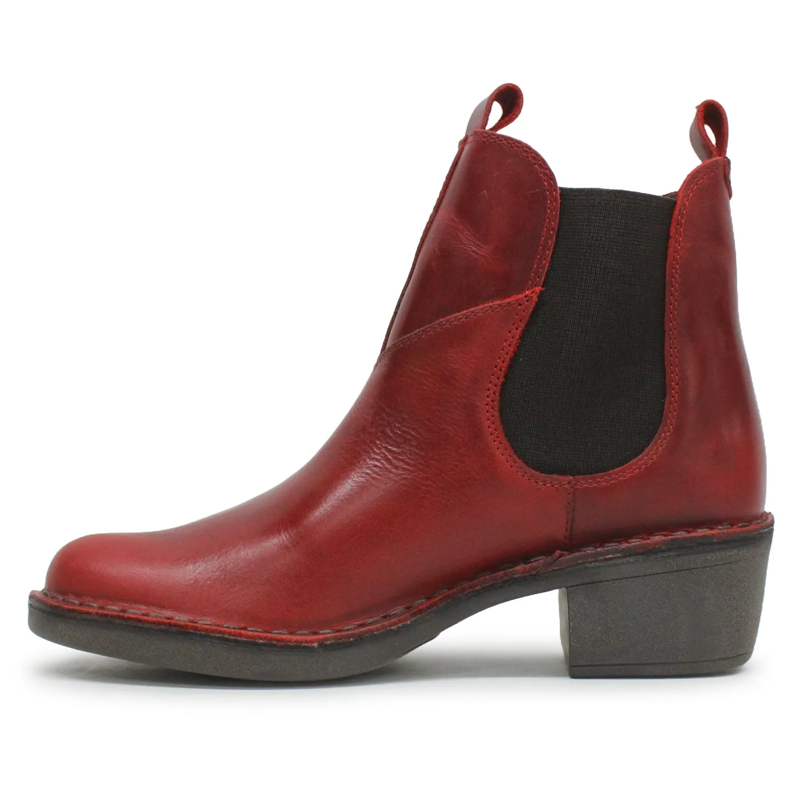 Fly London Meme030 Bottes Chelsea en Cuir pour Femmes