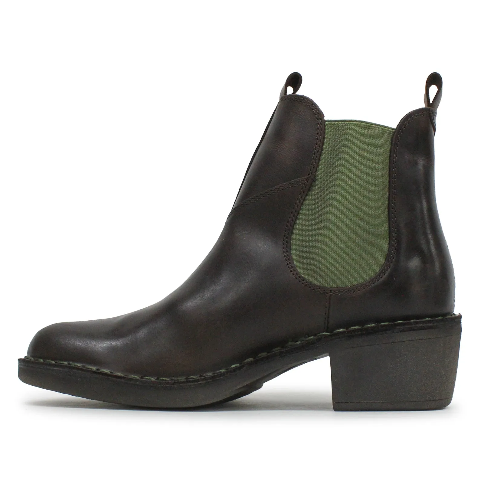 Fly London Meme030 Bottes Chelsea en Cuir pour Femmes