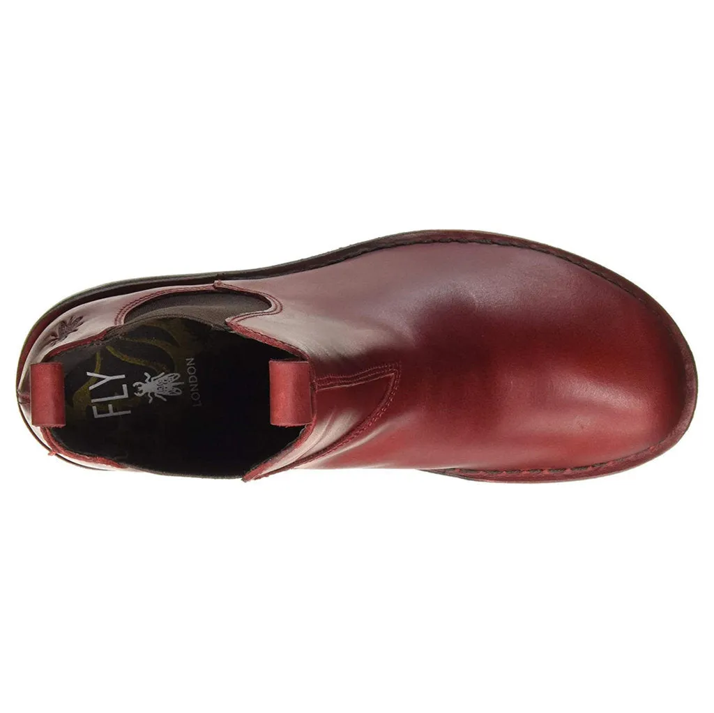 Fly London Meme030 Bottes Chelsea en Cuir pour Femmes