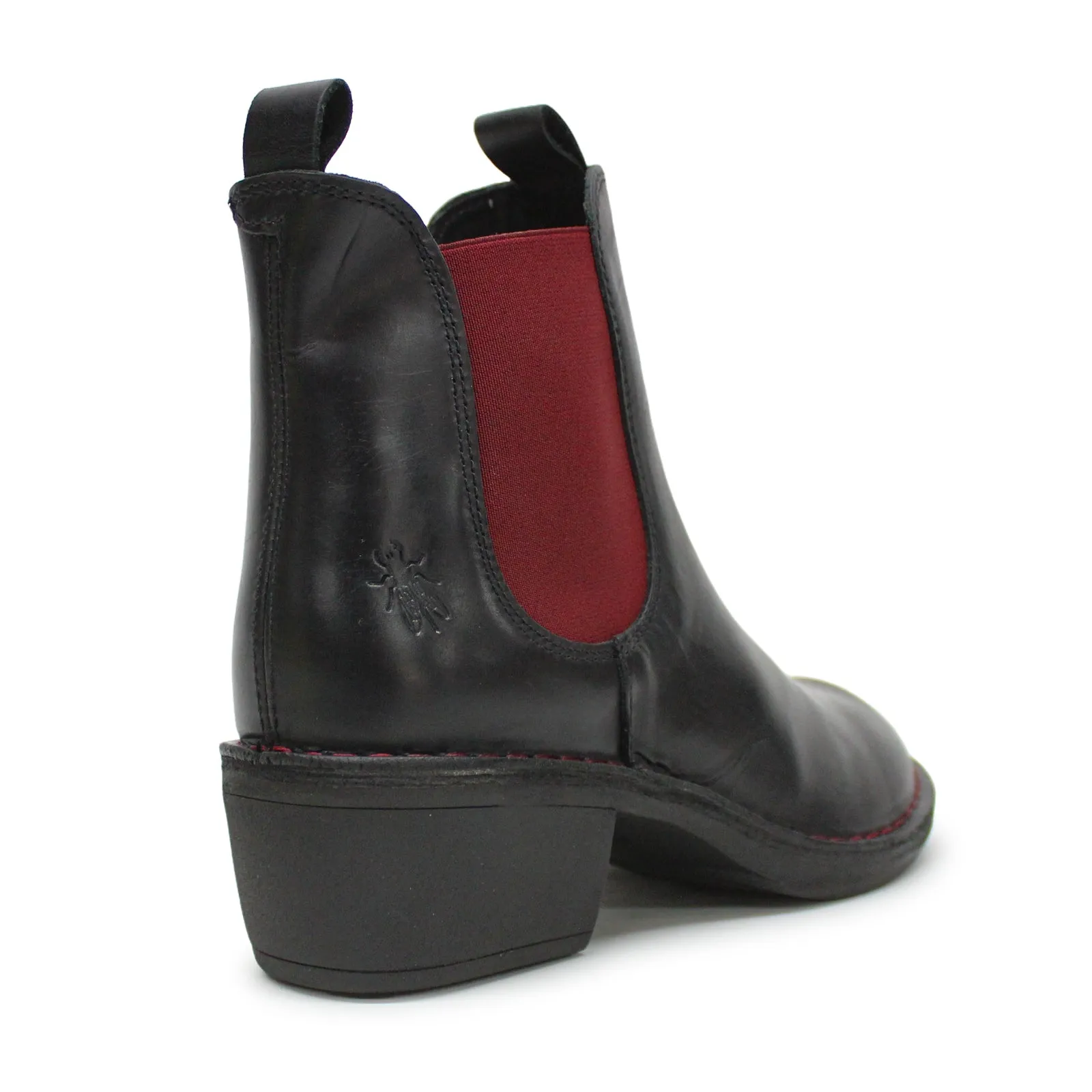 Fly London Meme030 Bottes Chelsea en Cuir pour Femmes