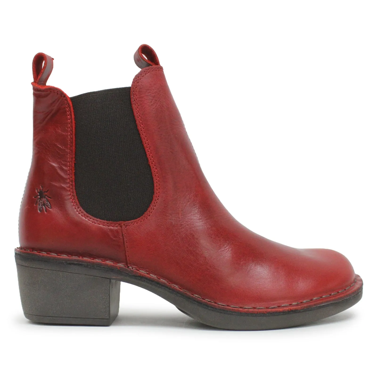 Fly London Meme030 Bottes Chelsea en Cuir pour Femmes